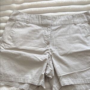LOFT Women's Cream Chino Shorts